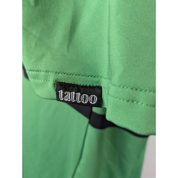 Tattoo Golf Mens L Polo Shirt Hazard Procool Fabric Stretch Performance Athletic - Picture 10 of 12